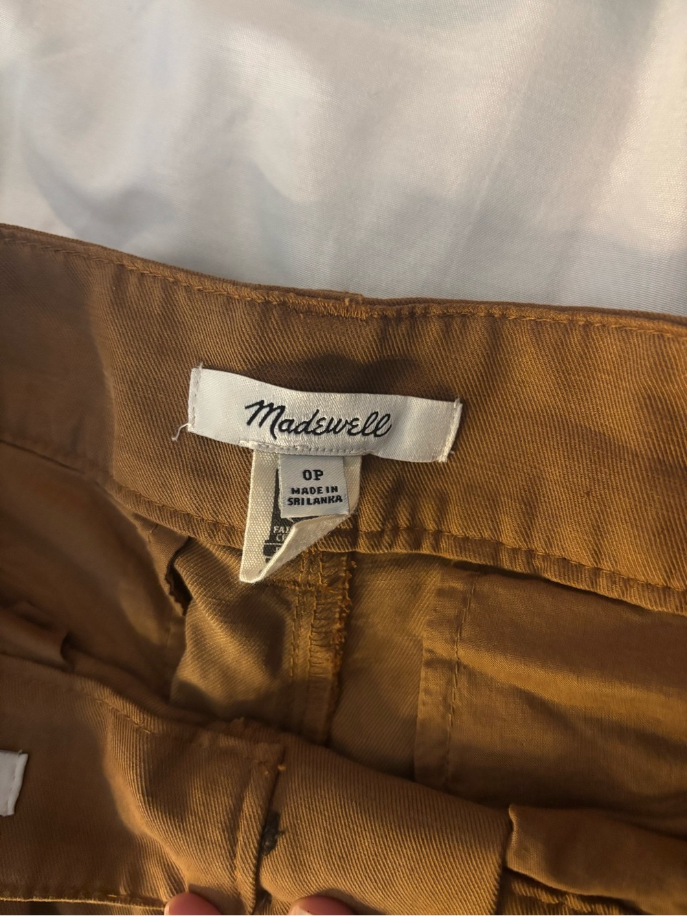 Madewell The Harlow Wide-Leg Pant in Acorn - Picture 7 of 15